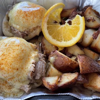 Stacks Pancake House - Kalua Pork Benedict - Breakfast & Brunch Near Me - Irvine, California