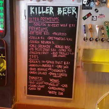 Killer Pizza From Mars - Killer Beer (if you like IPA ugh) - Pizza Near Me - Oceanside, California