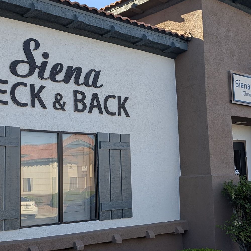 Siena Neck and Back - Conveniently located off of Eastern and horizon ridge parkway. Nestled in the back. - Chiropractors Near Me - Henderson, Nevada Siena Neck and Back - Conveniently located off of Eastern and horizon ridge parkway. Nestled in the back. - Chiropractors Near Me - Henderson, Nevada