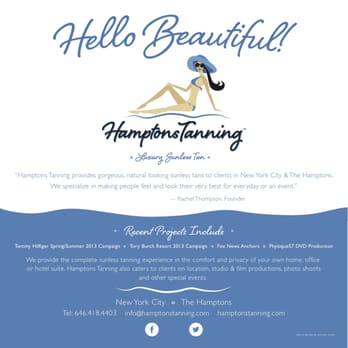 Hamptons Tanning - Holiday House Charity Event for Breast Cancer Awareness. - Spray Tanning Near Me