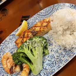 Jenny's shrimp & salmon