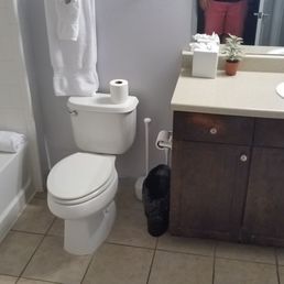 Size of the bathroom Size of the bathroom
