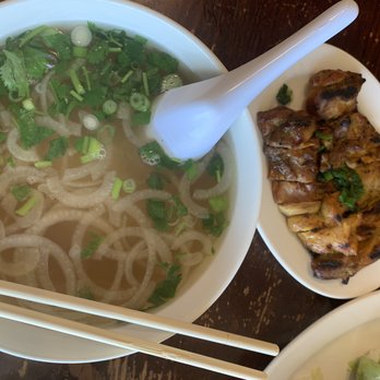 Pho Oh Tasty - Charbroiled chicken pho, would recommend! - Vietnamese Near Me - Orange, California Pho Oh Tasty - Charbroiled chicken pho, would recommend! - Vietnamese Near Me - Orange, California