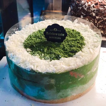 Double Rainbow Bakery - Matcha cake - Bakeries Near Me - Elmhurst, New York