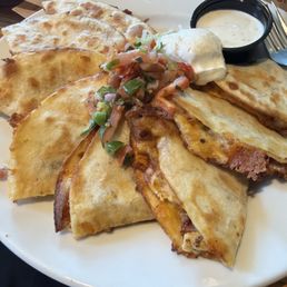 Chicken Bacon Ranch Quesadillas