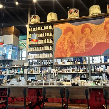 Blue Sushi Sake Grill - Bar Area - Sushi Bars Near Me - Fort Worth, Texas