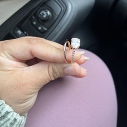 Maitland Jewelers - Ring set they cleaned for me.