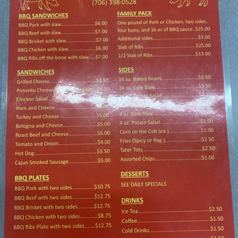 Trading Post Smokehouse - Menu - Barbeque Near Me - Rising Fawn, Georgia Trading Post Smokehouse - Menu - Barbeque Near Me - Rising Fawn, Georgia