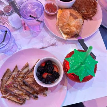 Taquero Mucho - French toast, Malibu Barbie, and croissant. - Tacos Near Me - Austin, Texas Taquero Mucho - French toast, Malibu Barbie, and croissant. - Tacos Near Me - Austin, Texas