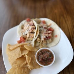 The Boat House - Evening meal Artisan margarita & Cod tacos with chips