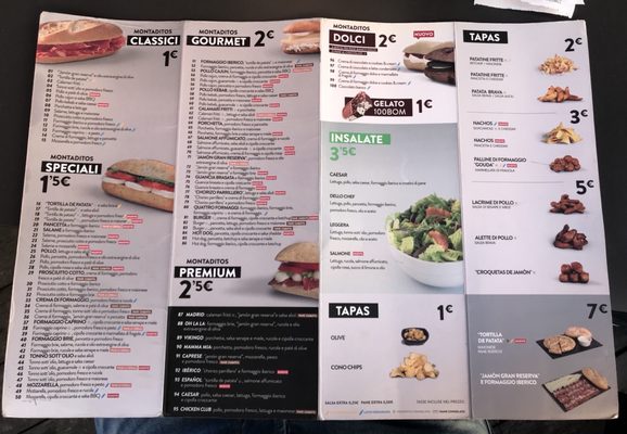 Menu photo 1 100 Montaditos Siracusa, SR