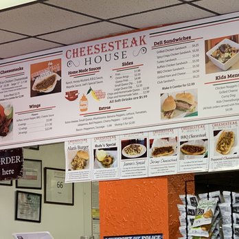 Cheesesteak House - Menu - Cheesesteaks Near Me - Wylie, Texas Cheesesteak House - Menu - Cheesesteaks Near Me - Wylie, Texas