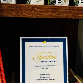 Caffe Umbria - Happy hour info - Coffee Roasteries Near Me - Portland, Oregon