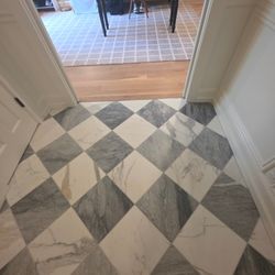 FD Remodeling - Marvel tile and hardwood floors. Sandy Springs GA