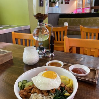 The Soop - Microgreen Bibimbap with Siphon Coffee - Salad Near Me - Portland, Oregon The Soop - Microgreen Bibimbap with Siphon Coffee - Salad Near Me - Portland, Oregon