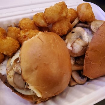 Road House 48 - Mushroom swiss sliders - Food Trucks Near Me - San Jose, California Road House 48 - Mushroom swiss sliders - Food Trucks Near Me - San Jose, California