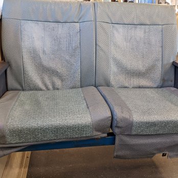 BART - Bay Area Rapid Transit - If only this picture could detail the black stains in the seats. - Public Transportation Near Me BART - Bay Area Rapid Transit - If only this picture could detail the black stains in the seats. - Public Transportation Near Me