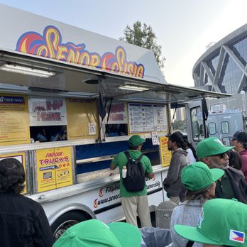 Oakland-Alameda County Coliseum - Senor Sisig bring food - free for the 1st 1000! And purple Ube Horchatas - very good. Thanks for coming!! - Stadiums & Arenas Near Me - Oakland, California Oakland-Alameda County Coliseum - Senor Sisig bring food - free for the 1st 1000! And purple Ube Horchatas - very good. Thanks for coming!! - Stadiums & Arenas Near Me - Oakland, California