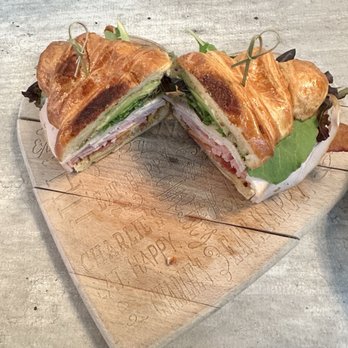 Charlie and Friends - Crunchin Croissant Sandwich - New American Near Me - Burbank, California
