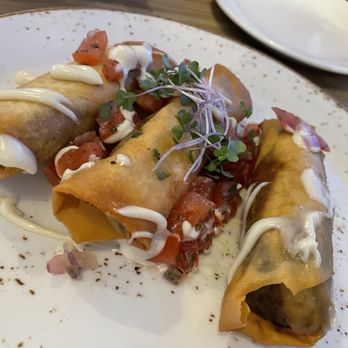 Bistro 67 - Beef Spring Rolls - Canadian (New) Near Me - Whitby, Ontario Bistro 67 - Beef Spring Rolls - Canadian (New) Near Me - Whitby, Ontario