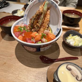 Tendon Kohaku - Sashimi - Japanese Near Me - Bellevue, Washington Tendon Kohaku - Sashimi - Japanese Near Me - Bellevue, Washington