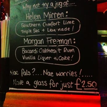 The Box - The drinks cocktail menu - Dive Bars Near Me - Glasgow, GLG The Box - The drinks cocktail menu - Dive Bars Near Me - Glasgow, GLG