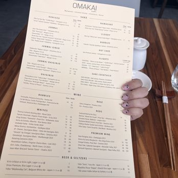 OMAKAI sushi - Menu - Sushi Bars Near Me - Doral, Florida