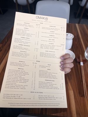 Menu photo 1 OMAKAI sushi Doral, FL