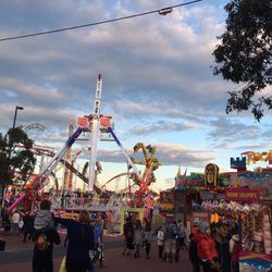 Royal Melbourne Show - Ride skyline