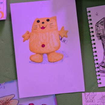 Popcultgang - Hand drawn art on the wall - Hobby Shops Near Me - Aarhus