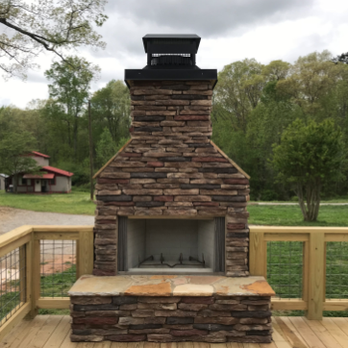 Tate Fireplaces - a fireplace on a deck - General Contractors Near Me - Canton, Georgia Tate Fireplaces - a fireplace on a deck - General Contractors Near Me - Canton, Georgia