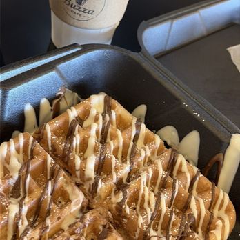 Buzza Cafe - Cappuccino & Nutella Waffles - Desserts Near Me - Phoenix, Arizona Buzza Cafe - Cappuccino & Nutella Waffles - Desserts Near Me - Phoenix, Arizona