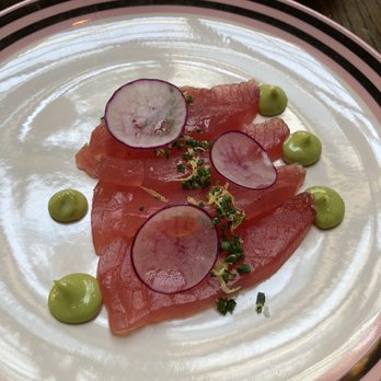 The Grey - Tuna crudo - New American Near Me - Savannah, Georgia The Grey - Tuna crudo - New American Near Me - Savannah, Georgia