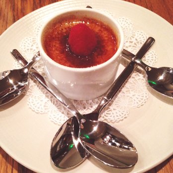 Vaudeville - Perfectly cooked crème brûlée, absolutely amazing! - New American Near Me - Fredericksburg, Texas