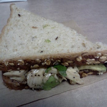 Pret A Manger - Chicken and avocado sandwich with balsamic vinaigrette and spring mix greens - Sandwiches Near Me - New York, New York Pret A Manger - Chicken and avocado sandwich with balsamic vinaigrette and spring mix greens - Sandwiches Near Me - New York, New York