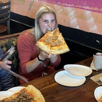Benny Ferrovia’s - Sausage slice - Pizza Near Me - Charlotte, North Carolina Benny Ferrovia’s - Sausage slice - Pizza Near Me - Charlotte, North Carolina