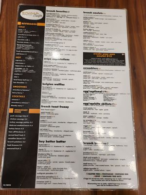 Menu photo 5 Brunch Cafe-Niles Niles, IL