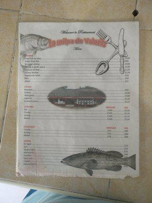 Menu photo 1 La Milpa de Valerio San Crisanto, YUC