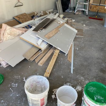 Apex Roofing & Remodeling - Nails, garbage, paint, mud strewn around - Roofing Near Me Apex Roofing & Remodeling - Nails, garbage, paint, mud strewn around - Roofing Near Me