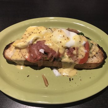 Crust - Bruschetta - The Crust's version of Eggs Benedict. Delicious. - Bakeries Near Me - Fenton, Michigan Crust - Bruschetta - The Crust's version of Eggs Benedict. Delicious. - Bakeries Near Me - Fenton, Michigan