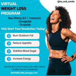Be Well Estelle - Using semaglutide or tirzepatide as a weight loss tool is not cheating! I've witnessed countless patients finally reach their health goals!