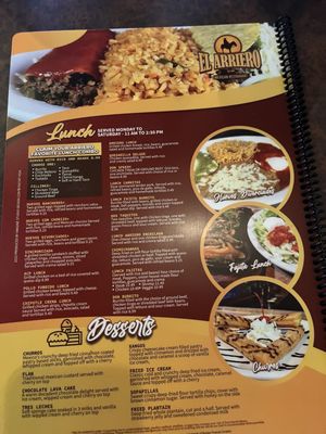 Menu photo 3 El Arriero Mexican Restaurant Jacksonville, NC