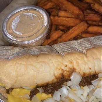 Seva Detroit - Coney Dog & Yam fries - Vegetarian Near Me - Detroit, Michigan Seva Detroit - Coney Dog & Yam fries - Vegetarian Near Me - Detroit, Michigan