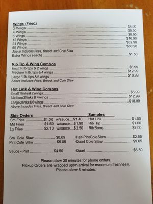 Menu photo 5 Chicago Style BBQ Joliet, IL