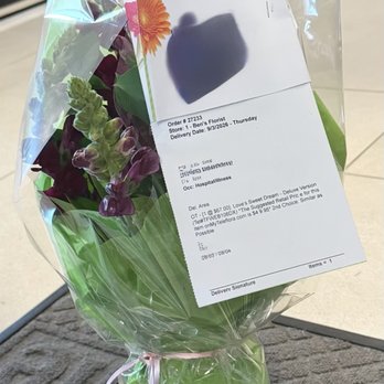 Bens Florist Shop Inc. - This is what my friend received! - Florists Near Me - Brooklyn, New York Bens Florist Shop Inc. - This is what my friend received! - Florists Near Me - Brooklyn, New York