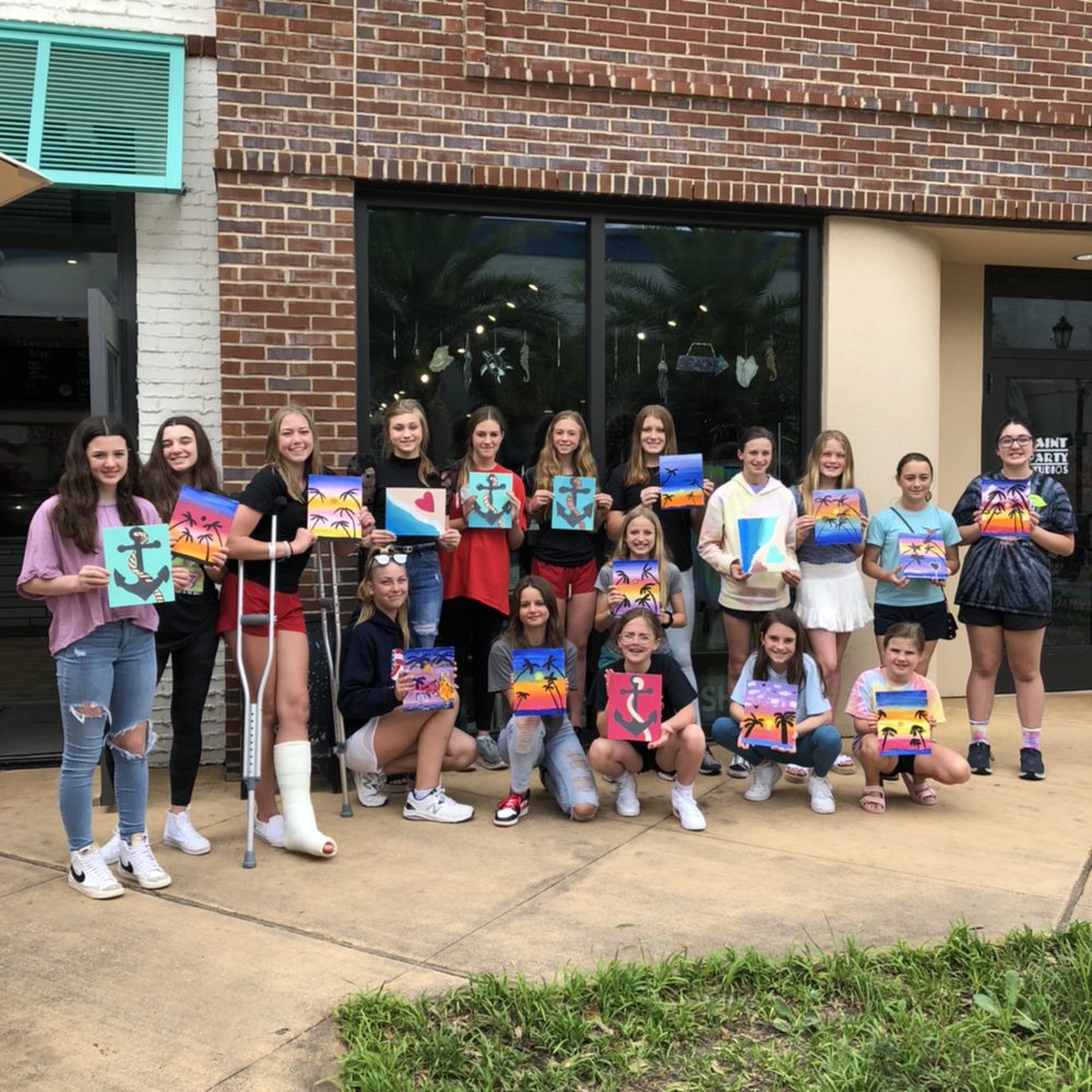 PAINT PARTY STUDIOS Updated October 2024 65 Photos 107 B W Orange