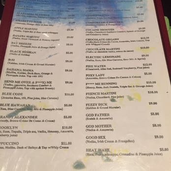 Footprints Cafe - Lol quite the drink menu - Bars Near Me - Brooklyn, New York Footprints Cafe - Lol quite the drink menu - Bars Near Me - Brooklyn, New York
