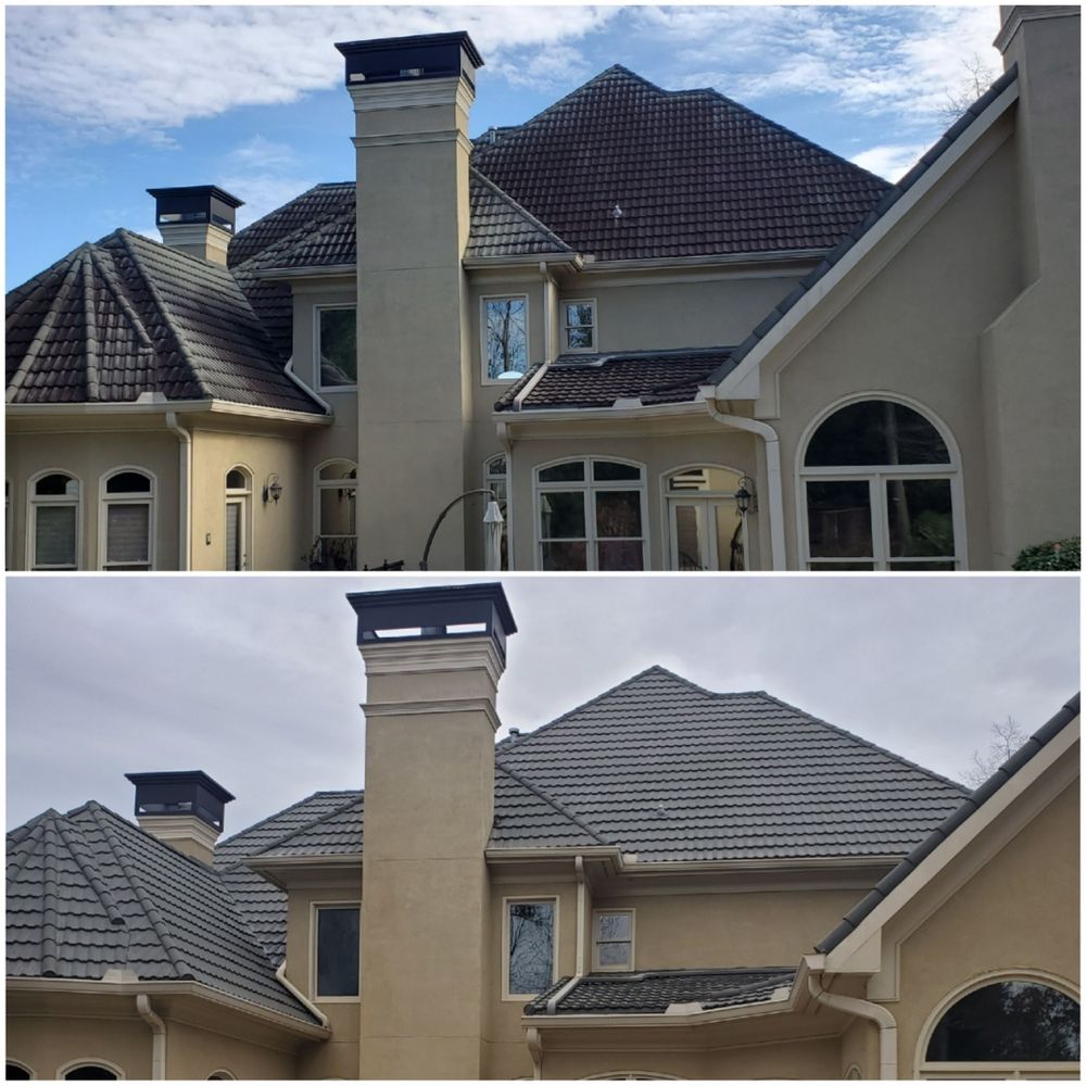 Slide of Aqua-Nomics Pressure Washing and Roof Cleaning