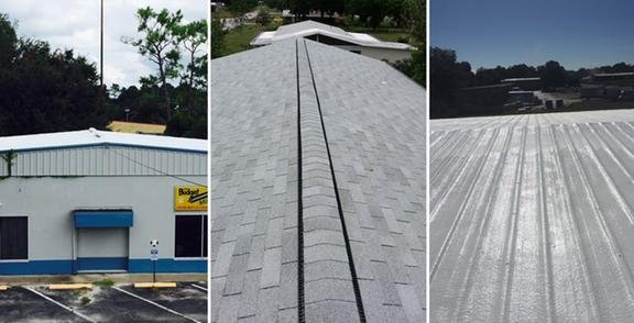 Slide of Custom Roofing & Coatings