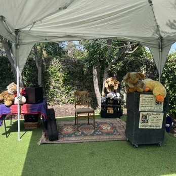 RANGER JACK's Music & Puppet Show - Danger jacks set up , in the shade . - Party & Event Planning Near Me RANGER JACK's Music & Puppet Show - Danger jacks set up , in the shade . - Party & Event Planning Near Me